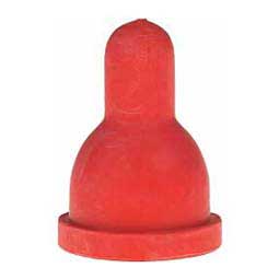 Red Rubber Lamb Nipple for Teat Bucket