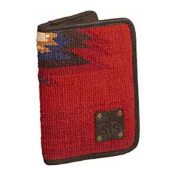 Crimson Sun Magnetic Wallet