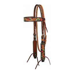 Cactus Tooled Browband Headstall
