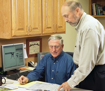 Dr. Arnold Nagely and Dr. Ray Shultz