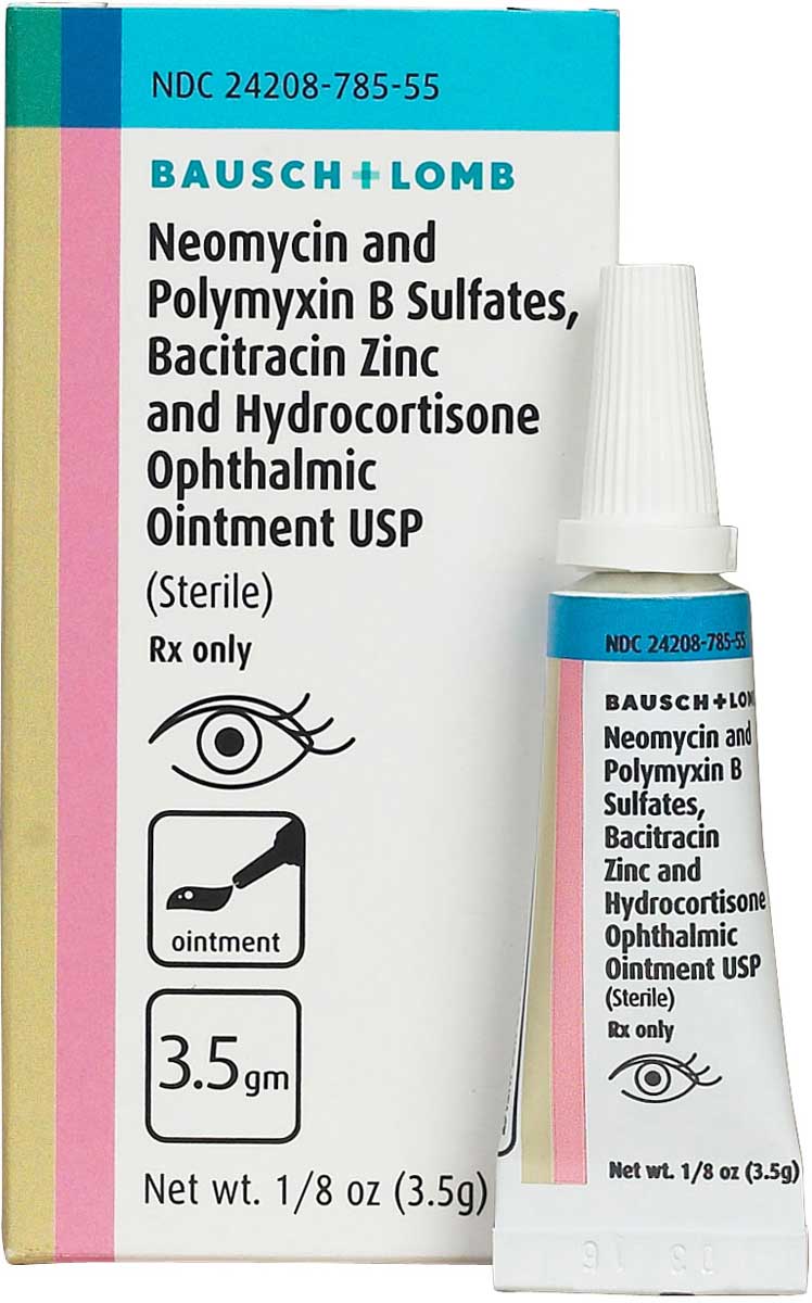 how to apply neomycin eye ointment dog