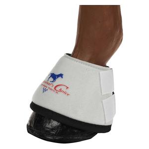 White Quick Wrap Bell Boots