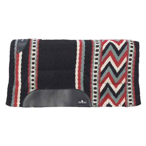 Black/Red Sensorflex Classic Wool Felt Pad