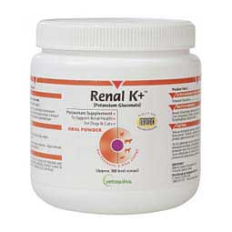 Renal K+ (Potassium Gluconate) Powder for Dogs Cats