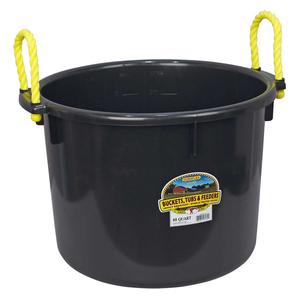 Black 40 Quart Muck & Utility Bucket