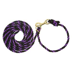 Purple/Black Livestock Adustable Poly Neck Ropes
