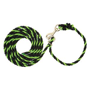 Lime/Black Livestock Adustable Poly Neck Ropes