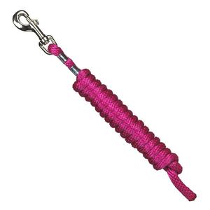 Raspberry Llama and Alpaca Poly Lead Rope