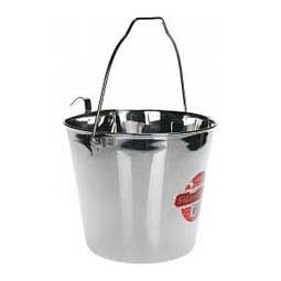 Stainless Steel Flat Back Pail