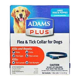 Adams Plus Flea Tick Collar for Dogs