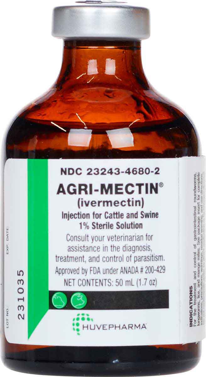 AgriMectin Injection for Cattle and Swine AgriLabs ( Swine Health