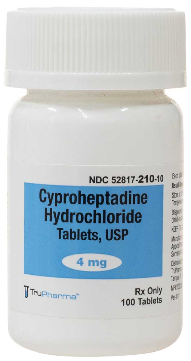 cyproheptadine for dogs side effects