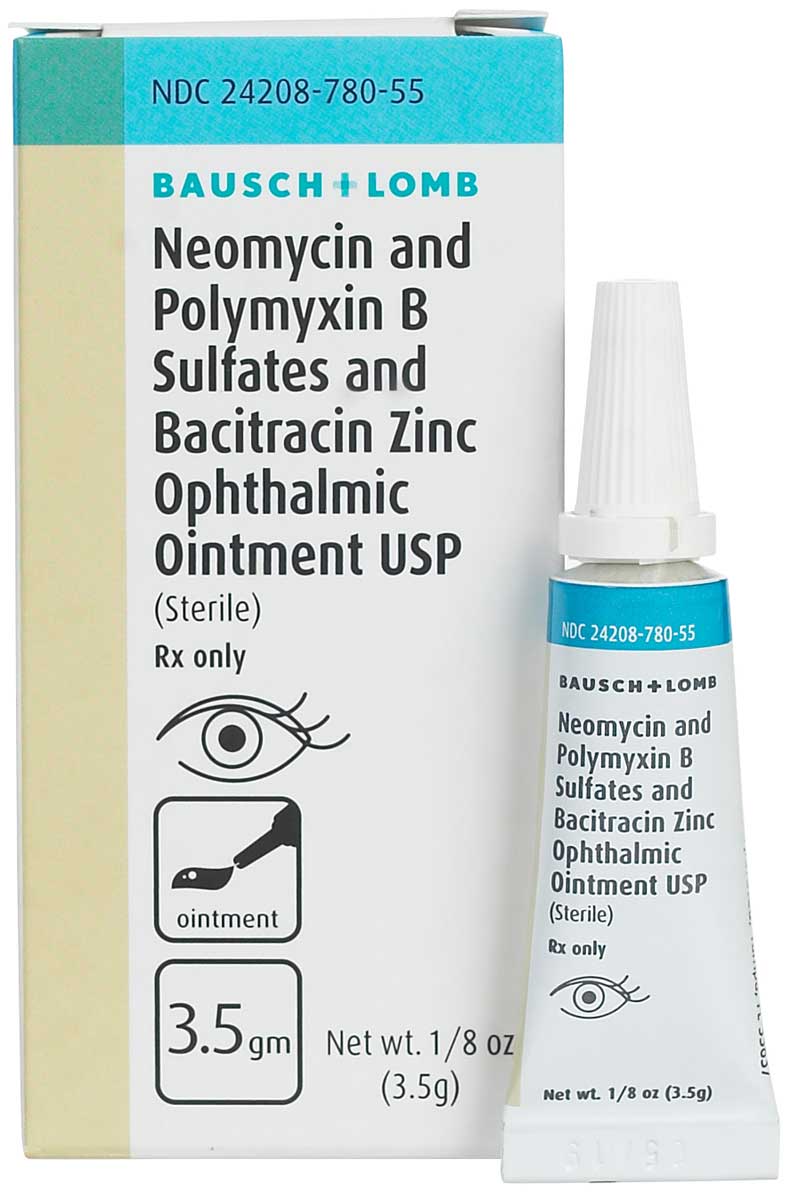 how to apply neomycin eye ointment dog