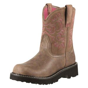 Brown Bomber Ariat Fatbaby Boots for Women