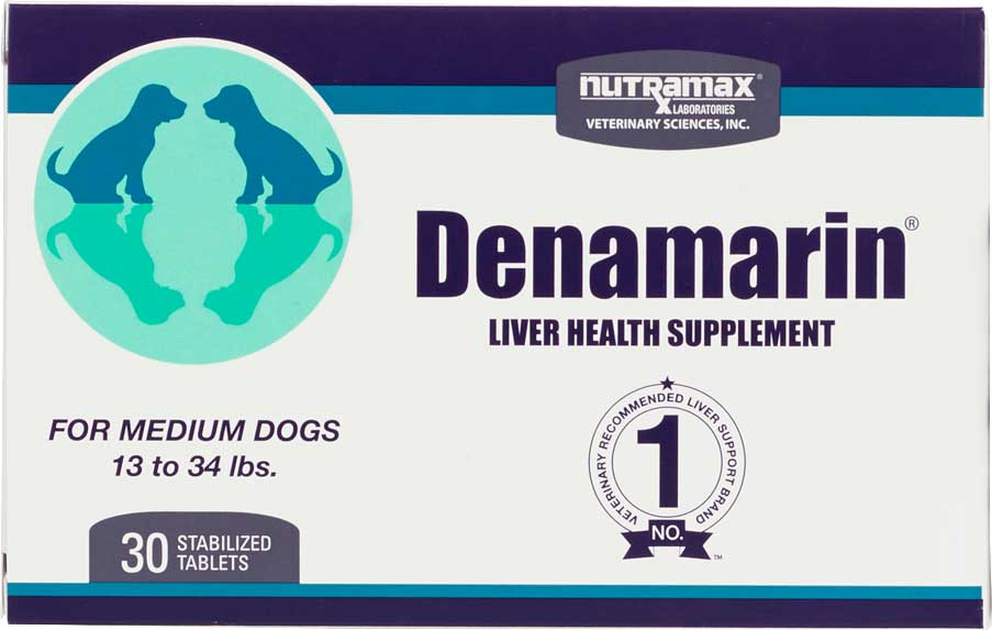 Denamarin Tablets for Dogs and Cats Nutramax Laboratories