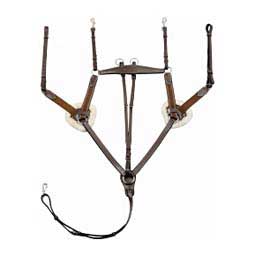 Henri De Rivel Pro 5 Point Elastic Breastplate Martingale with Running Attachment