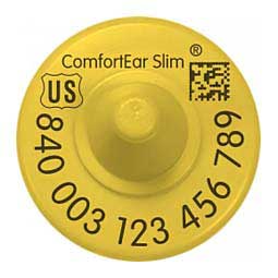 840 USDA ComfortEar Slim FDX EID Cattle Ear Tags