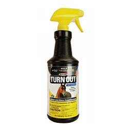 TURN OUT Sweat Water Proof Formula Insecticide for Horses Dogs