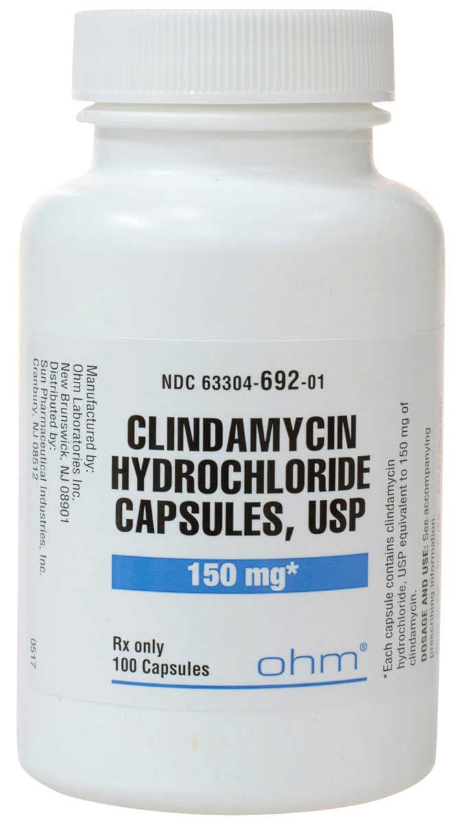 Clindamycin Capsules for Dogs Generic (brand my vary) ( - Pet Pharmacy