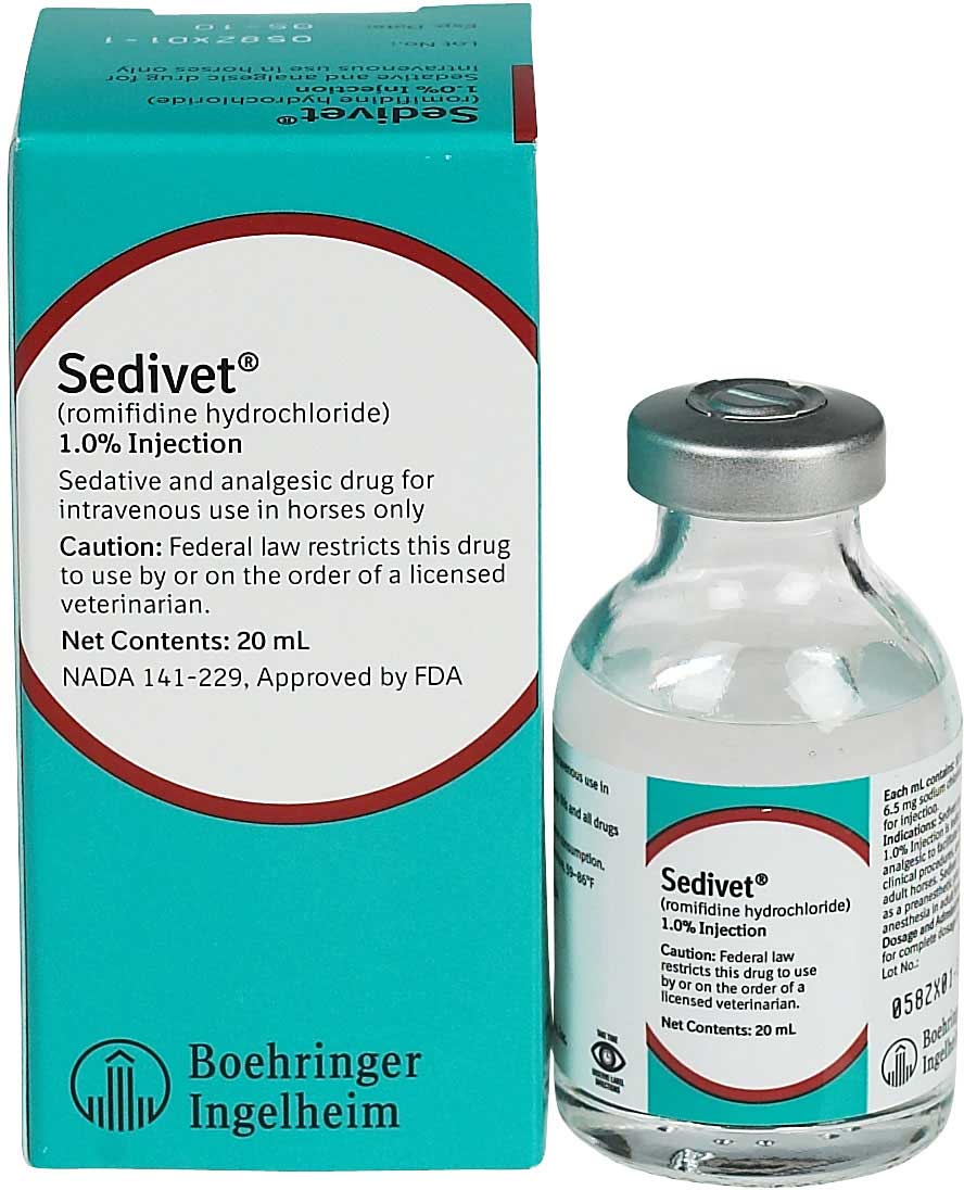 Sedivet 1 Injection Boehringer Ingelheim ( Equine Pharmacy (Rx