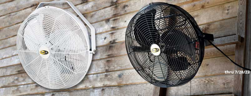 Outdoor or Indoor 18 Inch Waterproof Fan