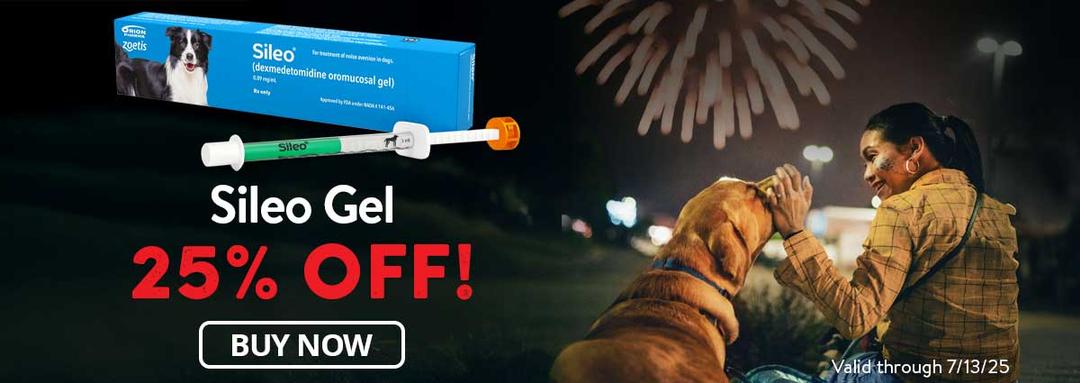 25% Off Sileo Gel. Valid through 7-13-25.