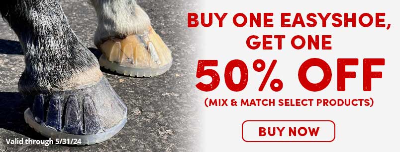 Buy one EasyShoe, Get one 50% off - Mix & match select products