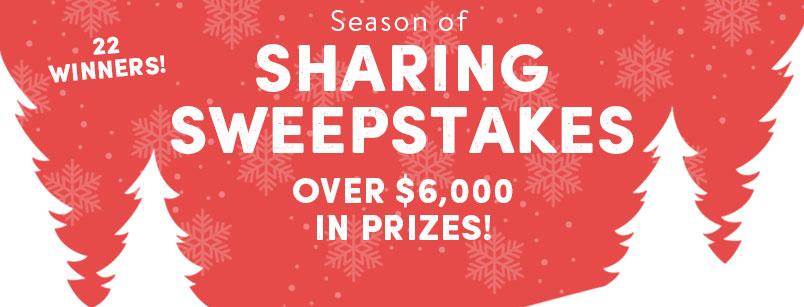 SEASON OF SHARING SWEEPSTAKES