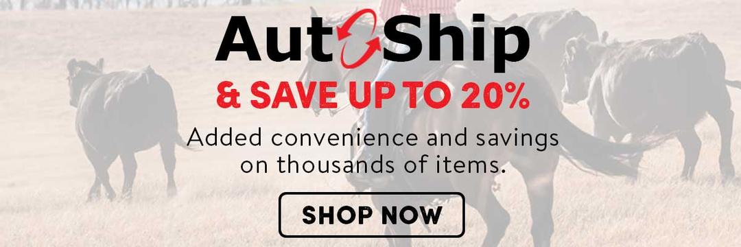 Auto-Ship & Save up to 20% - Added convenience and savings on thousands of items. Shop Now