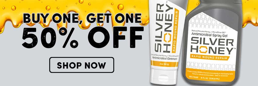 Silver Honey - Buy 1, Get 1  50% Off (mix/match of equal or lesser value)