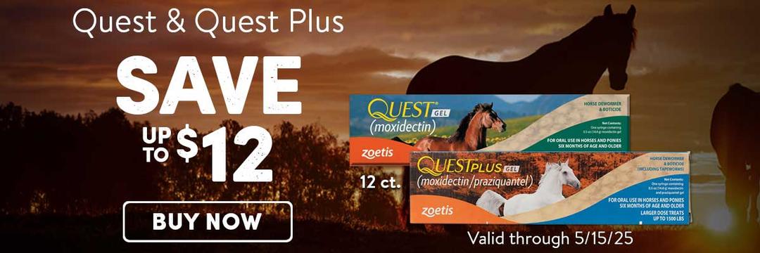 Save up to $12 on Quest & Quest Plus. Valid through 5-15-25.