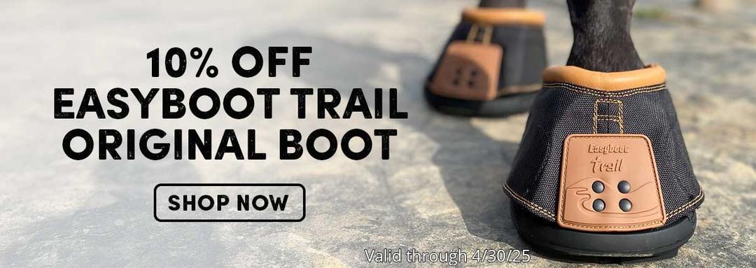 10% Off EasyBoot Trail Original Boot. Valid through 4-30-25.