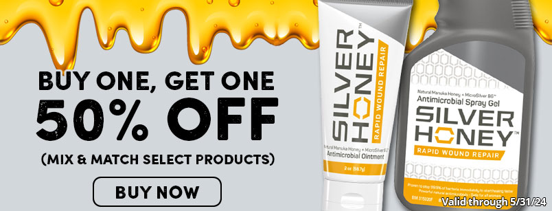 Silver Honey - Buy one, Get one 50% Off (mix & match select products)