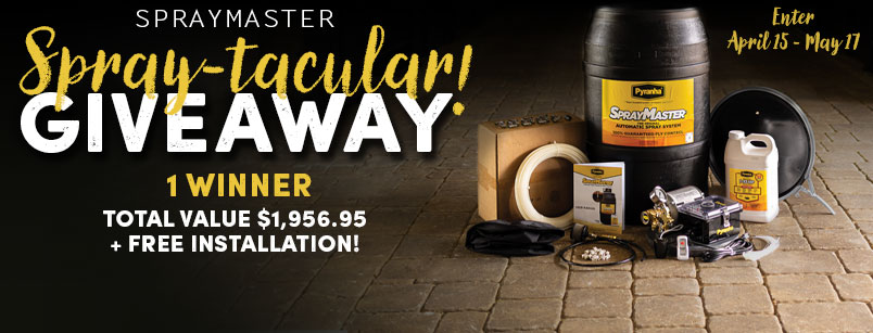 SprayMaster Spray-tacular Giveaway - Enter Now