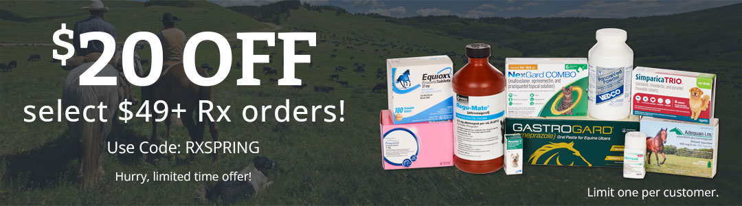 $20 off select $49+ Rx orders