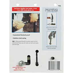 Quick Latch Livestock Proof Closure for Gates Item # 10455