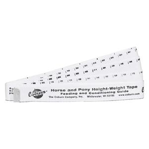 Horse and Pony Weight Tape
