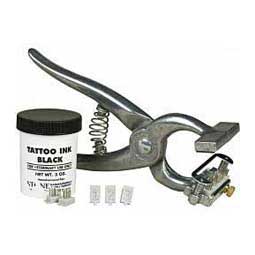 Small Animal Tattoo Pliers Kit with 5/16" Digits Item # 13428