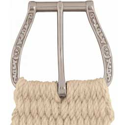 Mohair Straight Cinch w/ Jeremiah Watts design Item # 15846
