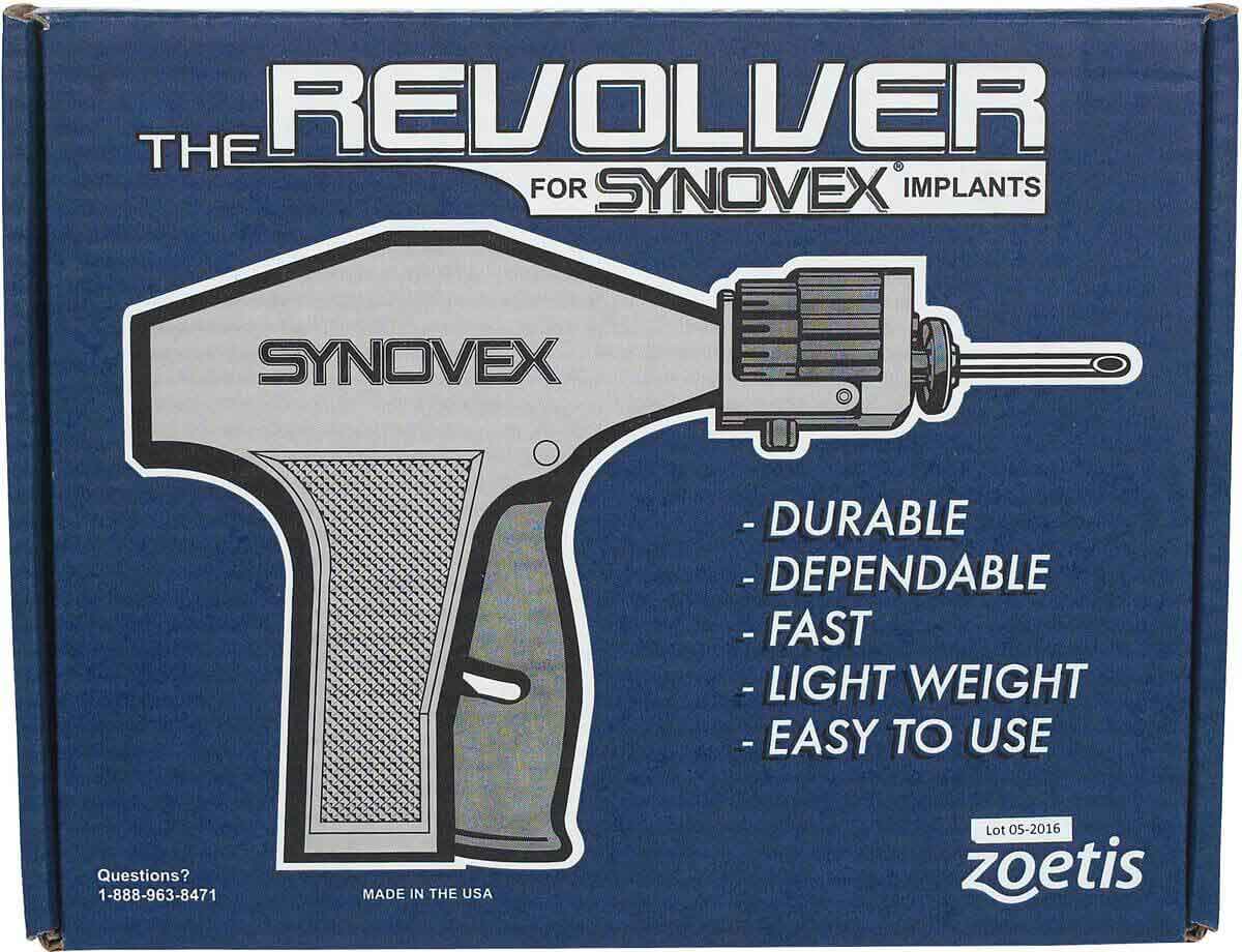 Valley Vet - Synovex Metal Implant Revolver | Valley Vet Zoetis Animal ...