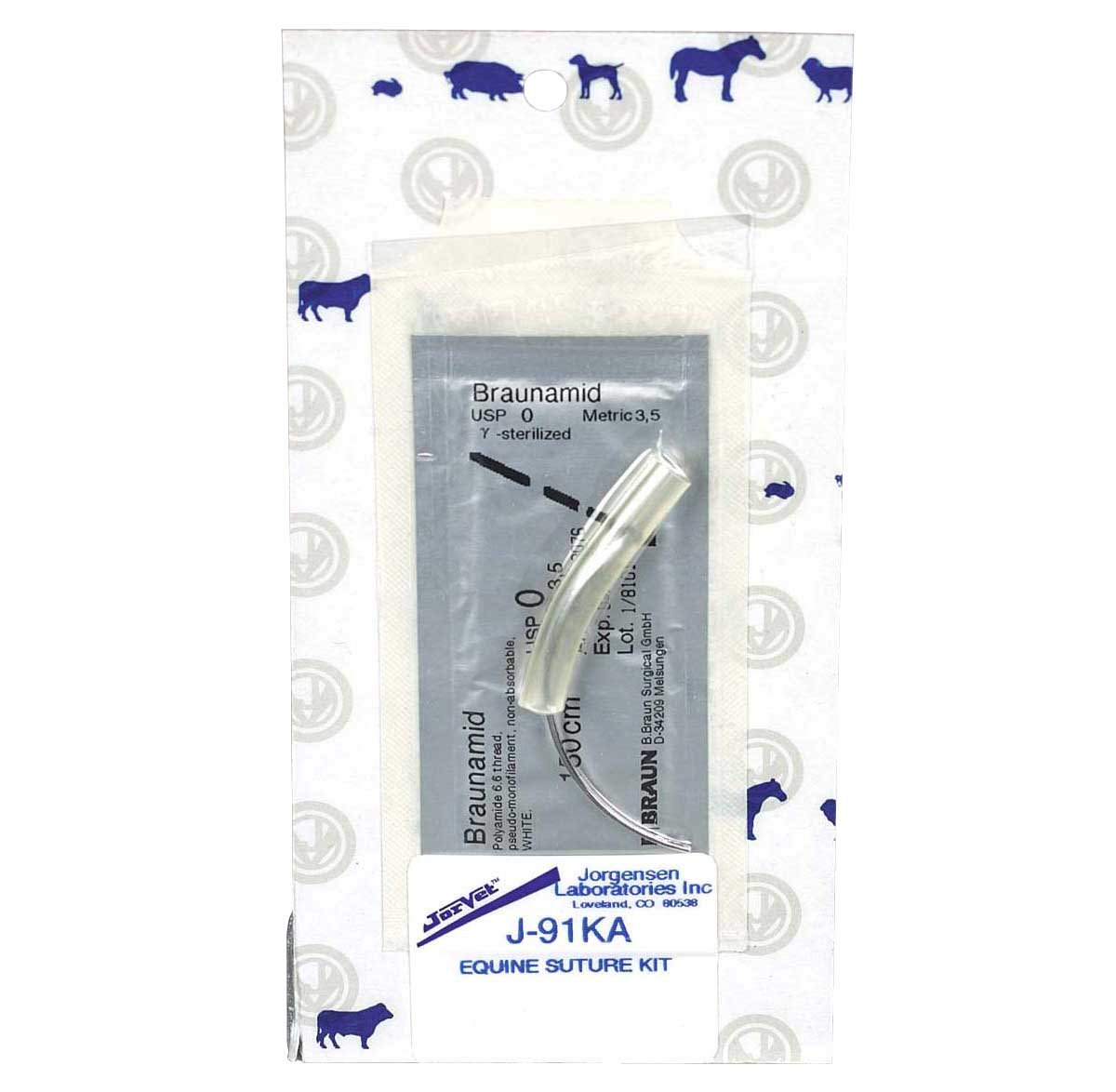 Valley Vet J91KA Equine Suture Kit Labs Wound Care Health