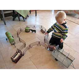 Little Buster 4-Piece Priefert Panel Kids Farm & Ranch Toys Set Item # 26287