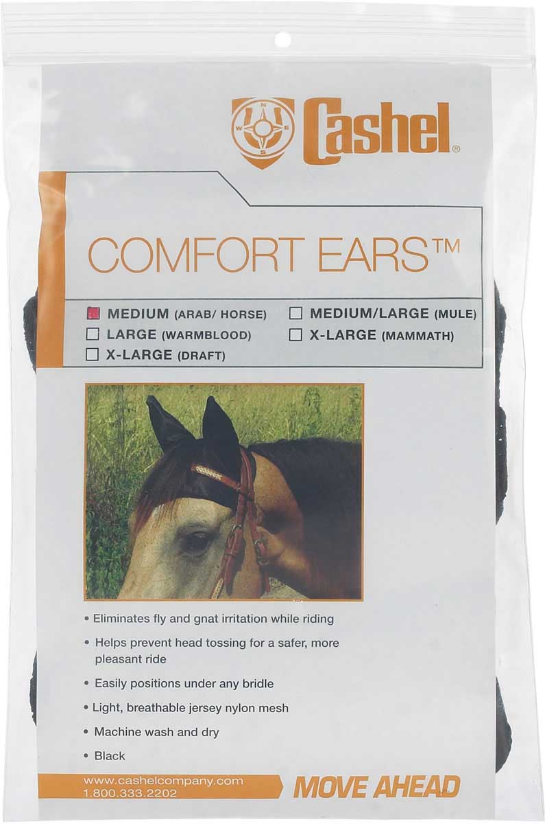 - Black Cashel Comfort Ears Warmblood Large