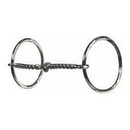 Brittany Pozzi O-Ring Twisted Wire Snaffle Horse Bit Item # 32739