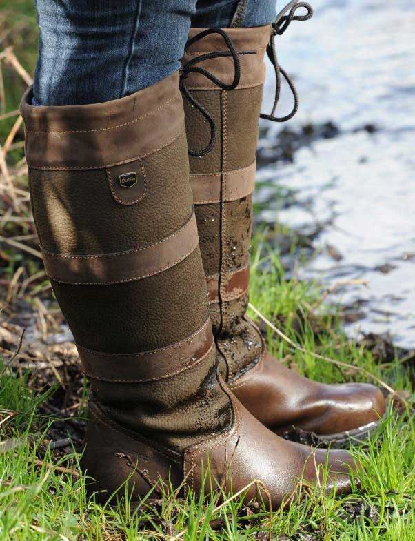 Wide Calf River Womens Chore Boots Dublin - Womens English Footwear | Womens Boots