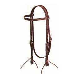 Burgundy Latigo Leather Browband 5/8" Horse Headstall Item # 32921