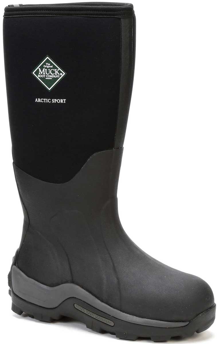 Muck Arctic Sport Tall Black Extreme Ice Fish Hunting Boots sz 7,8,9,10 ...