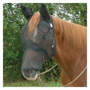 Cashel Quiet Ride Fly Mask - Long Nose with Ears Cashel Quiet Ride Fly Mask - Long Nose with Ears