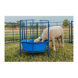 6-Sided Feeder with Poly Tub for Goats Item # 35651