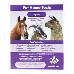 Equine Home Worm Test Kit Perfect Pet